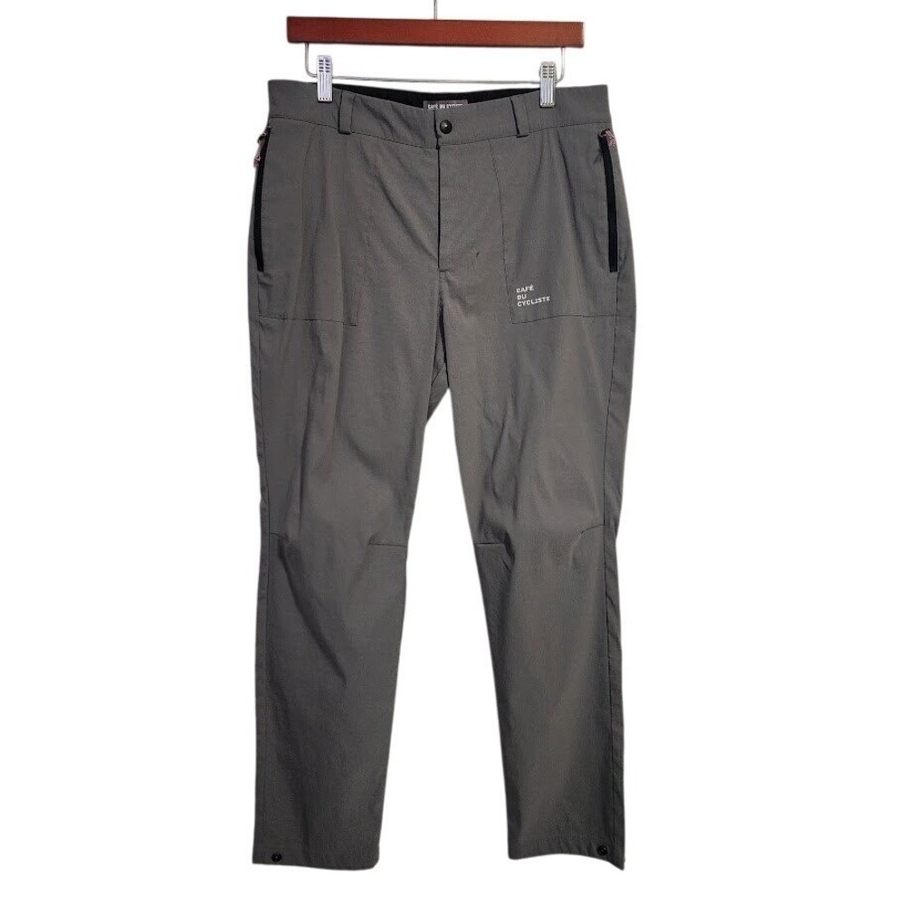 CAFE DU CYCLISTE Felicie Technical Trouser Performance Pant Grey Gorpcore L
